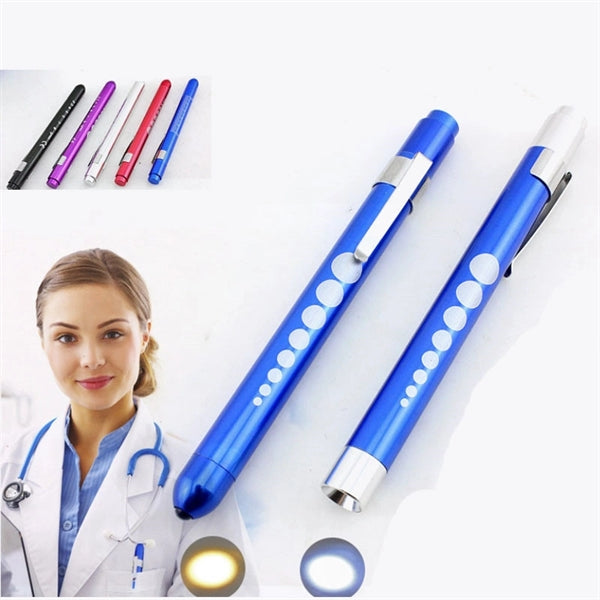 Nurse Doctor Medical Exam Penlight White Yellow Light