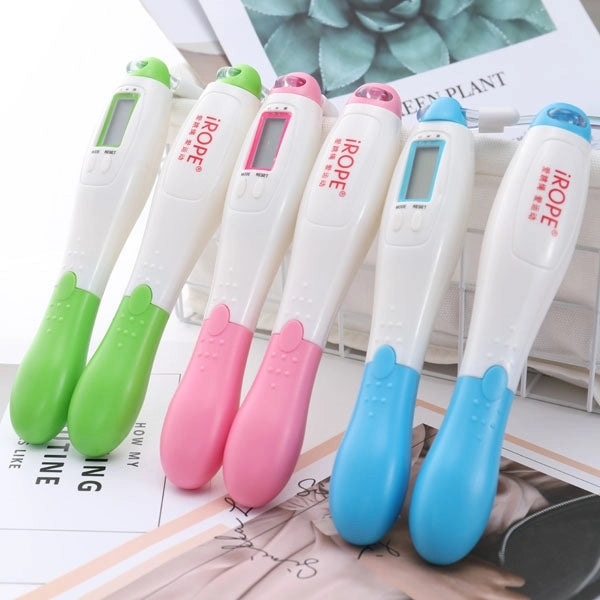 Cordless Digital Counting jump rope with a ball