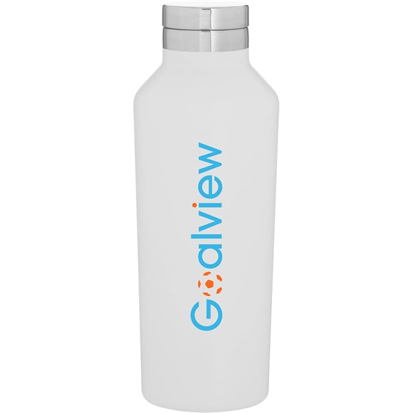 16.9 oz h2go Manhattan Stainless Insulated Water Bottle