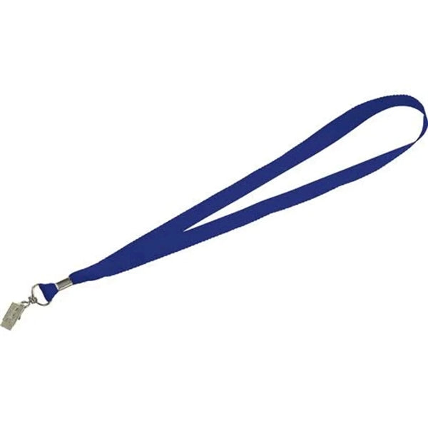 0.75" Lanyard with Metal Bulldog Clip