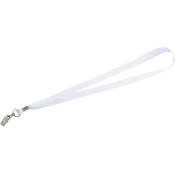 0.75" Lanyard with Metal Bulldog Clip