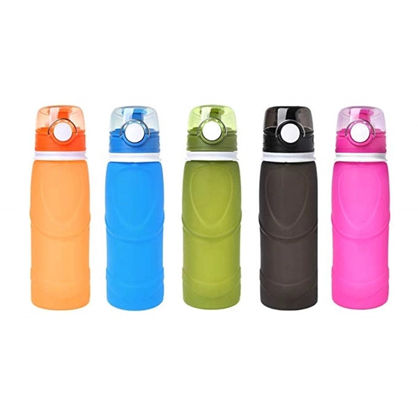 25oz Collapsible Water Bottle with Leak Proof Valve