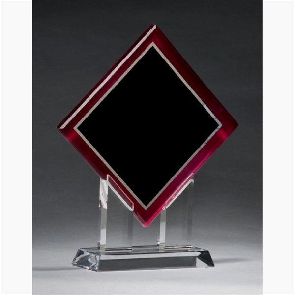 Laser Engraved Diamond Award 8.5x10