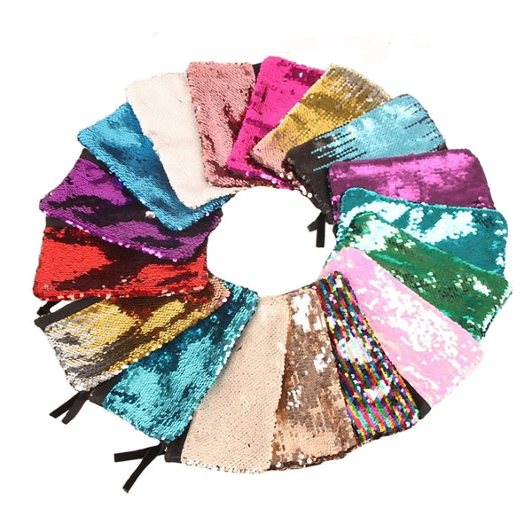 Glitter Makeup Pouch Cosmetic Bag