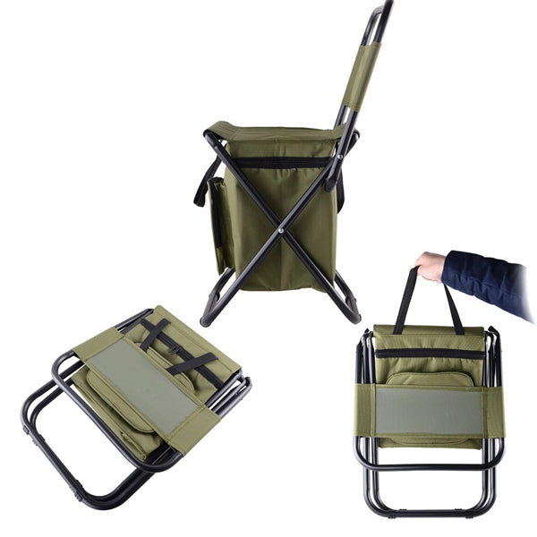 Folding Cooler Beach Chair