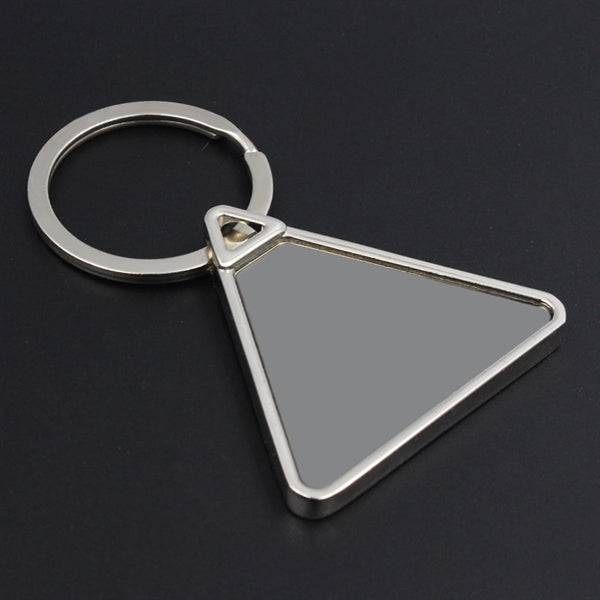 Shiny Round Metal Key Chain