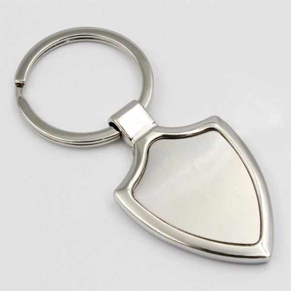 Shiny Round Metal Key Chain
