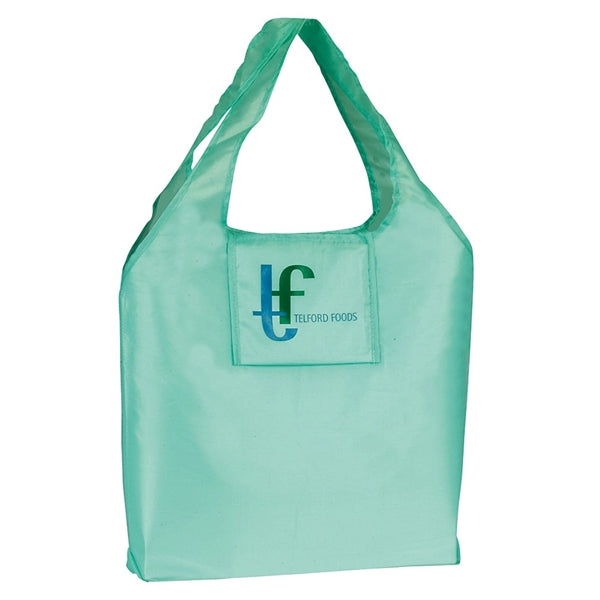 Convenient Fold-Up Shopping Tote