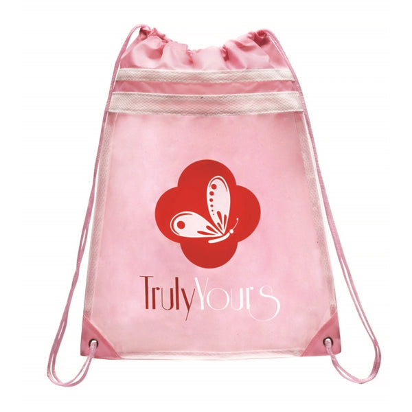 Ever Clear Drawstring Duffel Bag