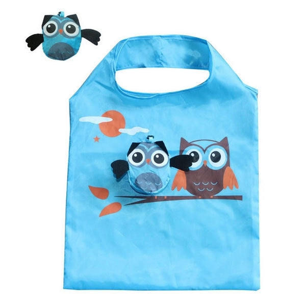Owl Shape Folding Shopping Bag