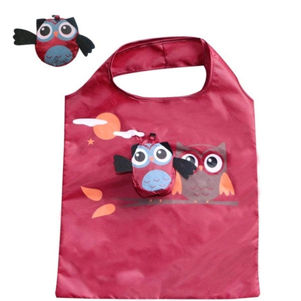 Owl Shape Folding Shopping Bag