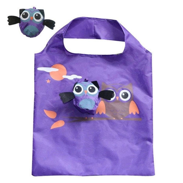 Owl Shape Folding Shopping Bag
