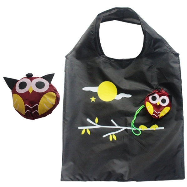Owl Shape Folding Shopping Bag