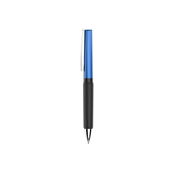 Twist Action Plastic Ballpoint Pens with metal clip