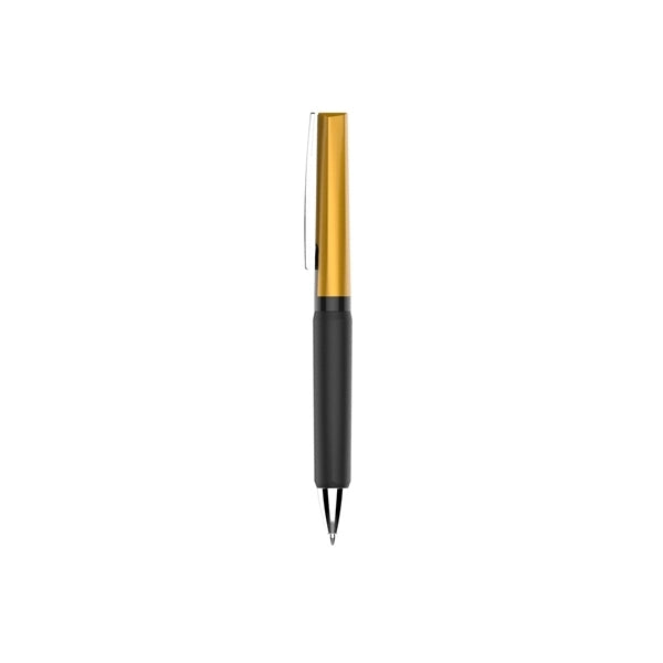 Twist Action Plastic Ballpoint Pens with metal clip