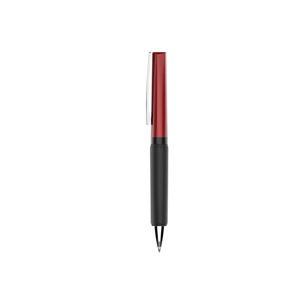 Twist Action Plastic Ballpoint Pens with metal clip