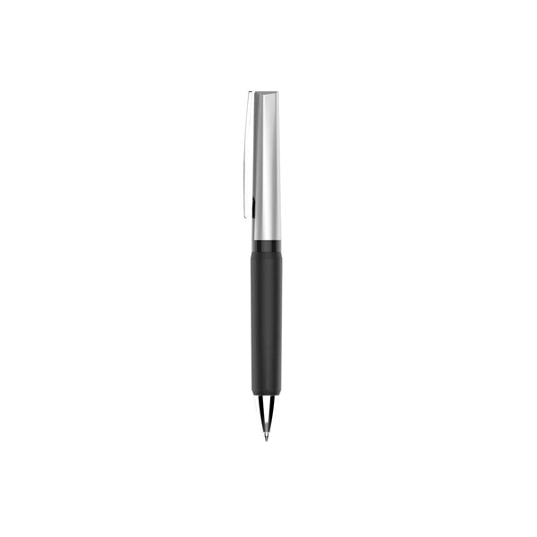 Twist Action Plastic Ballpoint Pens with metal clip