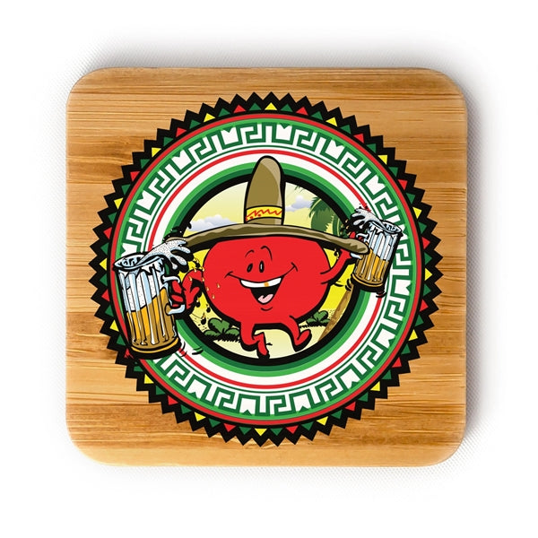 Lux ECO Bamboo Square Magnet