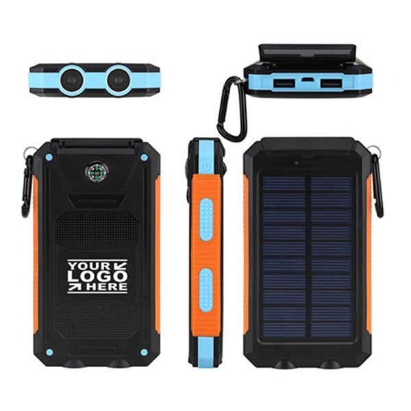 8000 mAh Outdoor Solar Power Charge Station