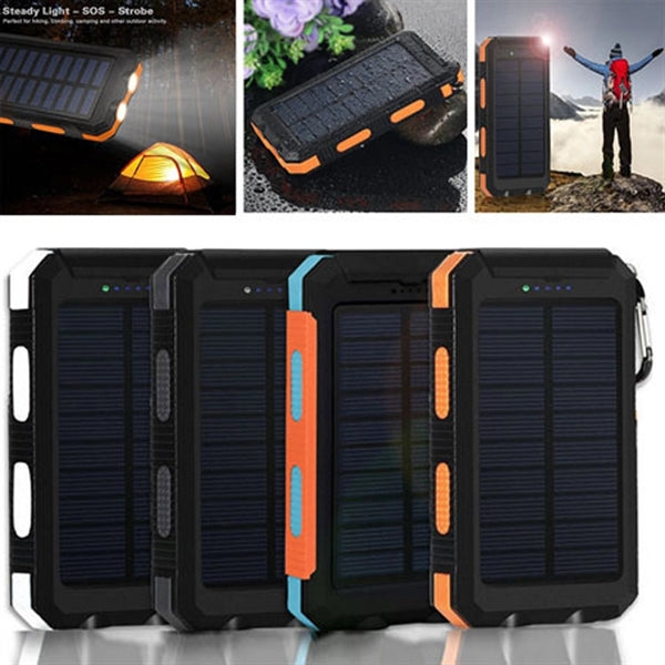 8000 mAh Outdoor Solar Power Charge Station