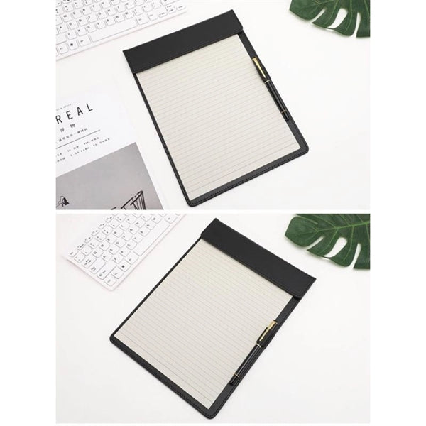 PU Leather Clipboard With Pen Slot
