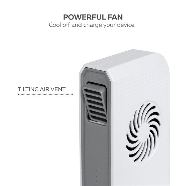 6000mAh Power Bank with Fan