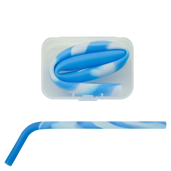 Ribbon Silicone Straws