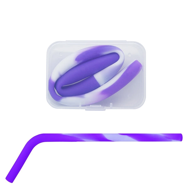 Ribbon Silicone Straws