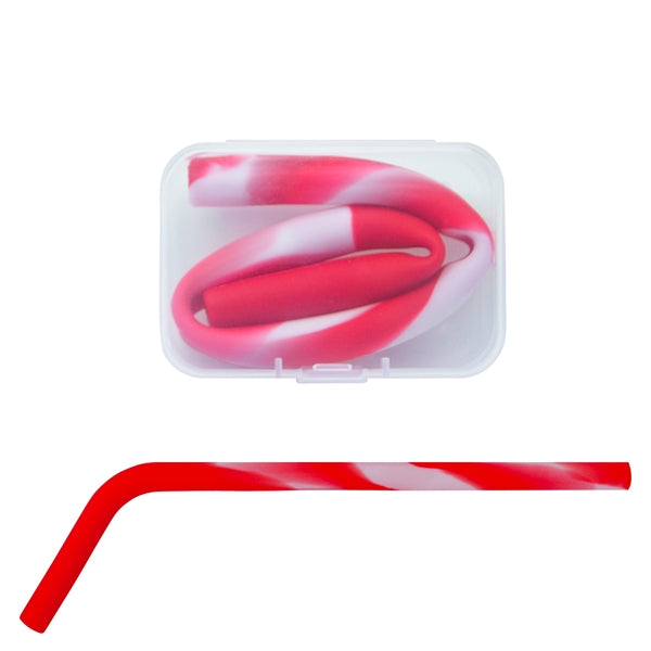 Ribbon Silicone Straws