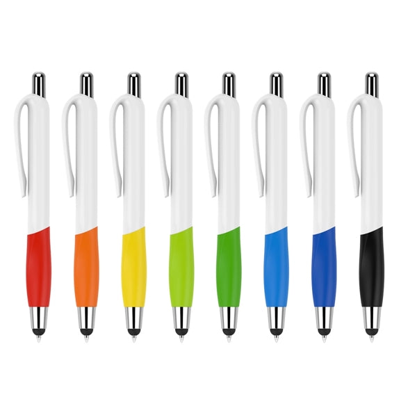 Muscle Stylus Pen White Clip