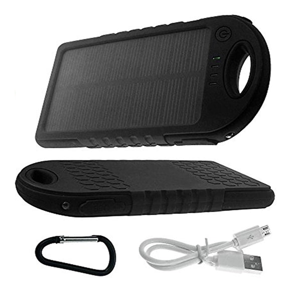 Blacksburg - 4000 MAH Waterproof Solar Power Bank