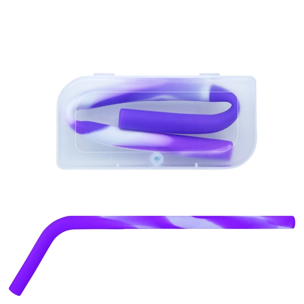 Fruity Silicone Straws