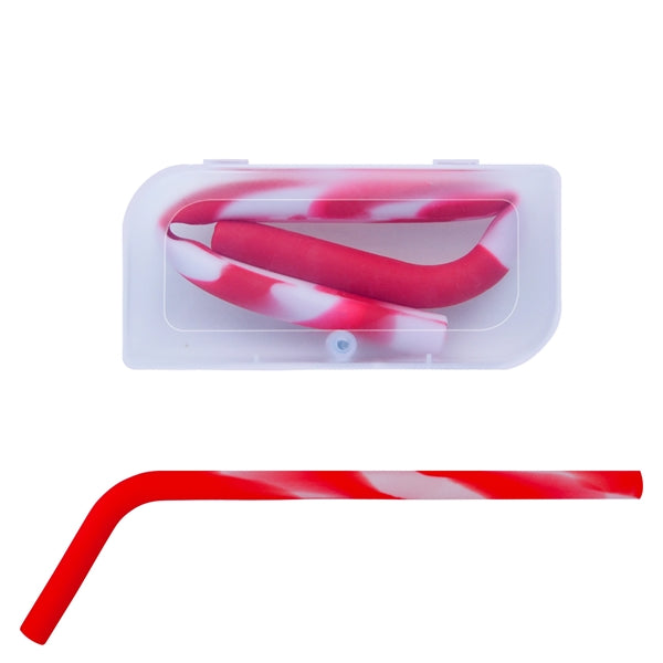 Fruity Silicone Straws