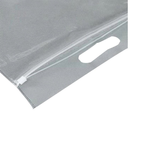 Plastic Non Woven Clothes Packaging Bag With Zipper