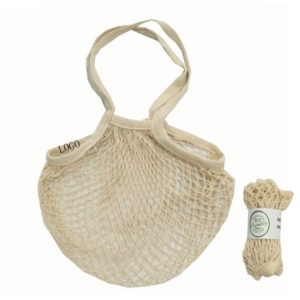 Tote Cotton Mesh Shopping Vegetable Bag