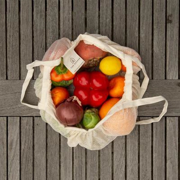 Tote Cotton Mesh Shopping Vegetable Bag