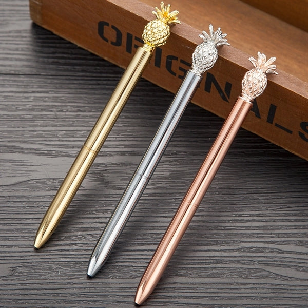 Pineapple Ballpoint Metal Pen