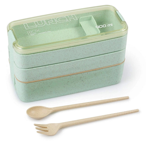 Eco-friendly Bento Lunch Box - Meal Prep Containers