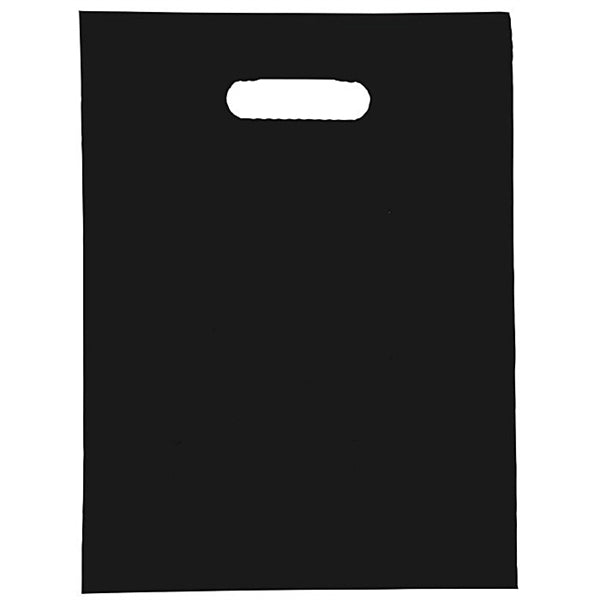 12" x 9" Oxo-Biodegradable Die Cut Handle Plastic Bag