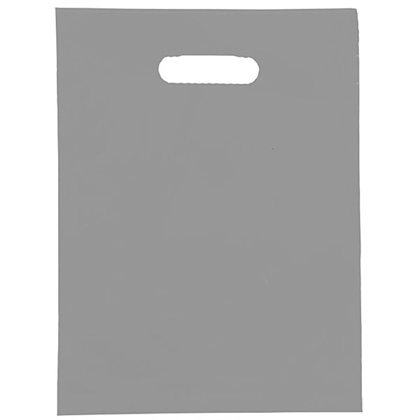 12" x 9" Oxo-Biodegradable Die Cut Handle Plastic Bag