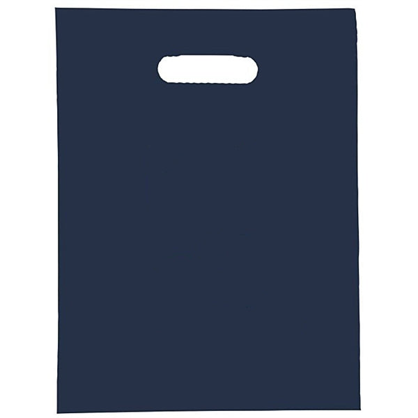 12" x 9" Oxo-Biodegradable Die Cut Handle Plastic Bag
