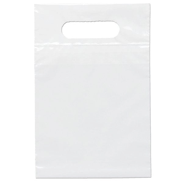 7" x 10.5" Die Cut Handle Bag