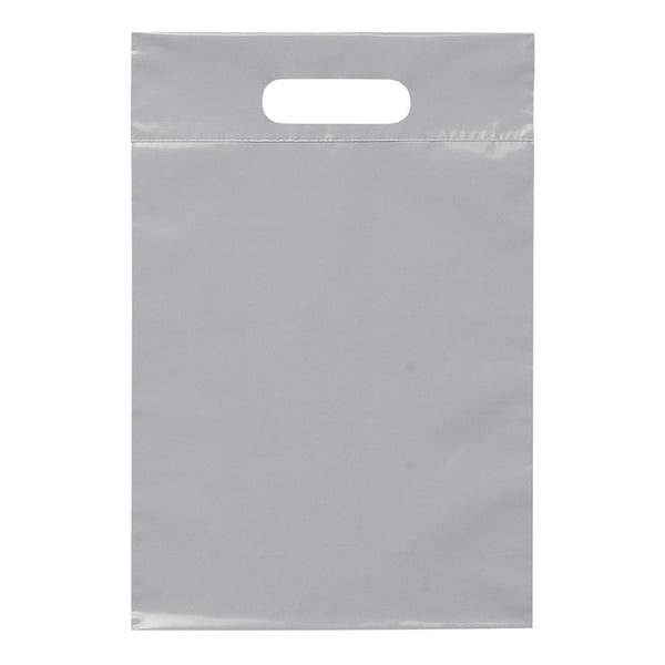 14 x 9.5 Recyclable Die Cut Handle Plastic Bags