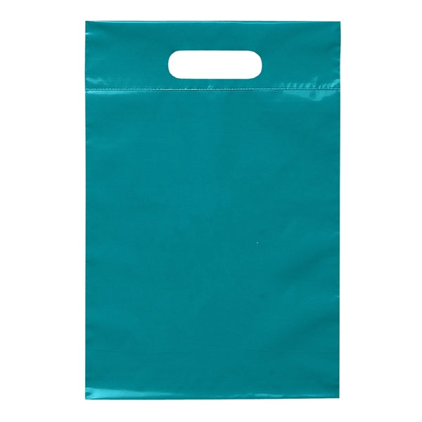 14 x 9.5 Recyclable Die Cut Handle Plastic Bags