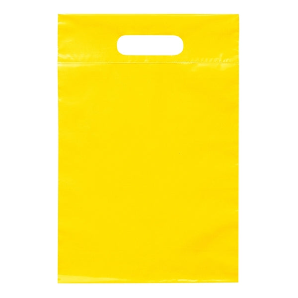 14 x 9.5 Recyclable Die Cut Handle Plastic Bags
