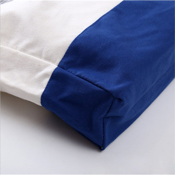 Splicing Canvas Totes