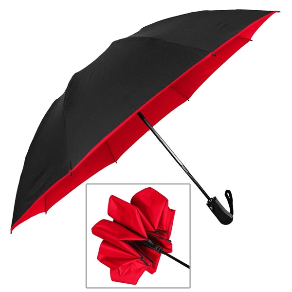 The Color Flip Inverted Umbrella - Auto-Open/Rvrs Auto-Close