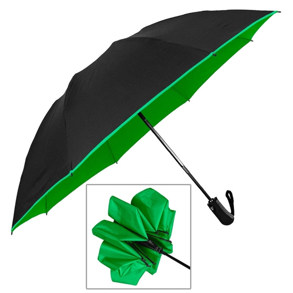 The Color Flip Inverted Umbrella - Auto-Open/Rvrs Auto-Close