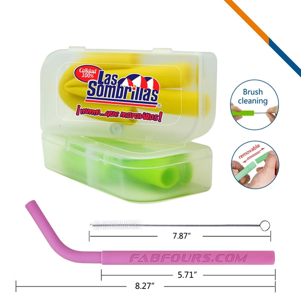 Freezie Silicone Straws
