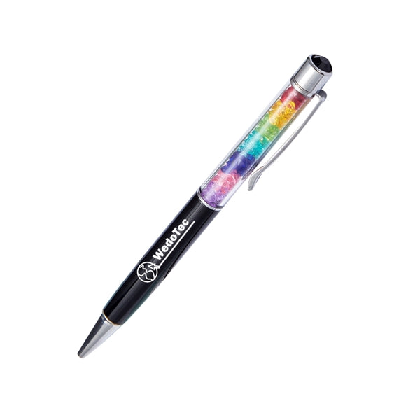 Ballpoint Pen With Rainbow Crystals